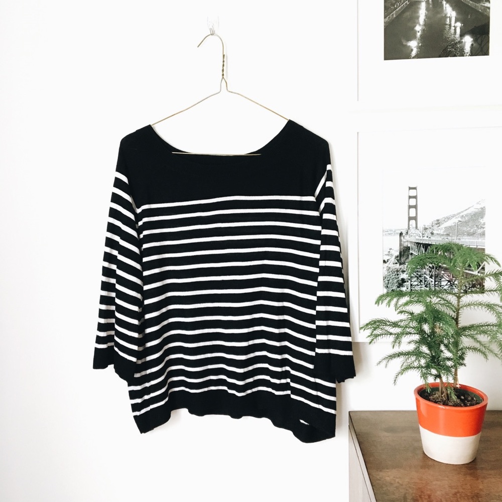 Black and white stripes